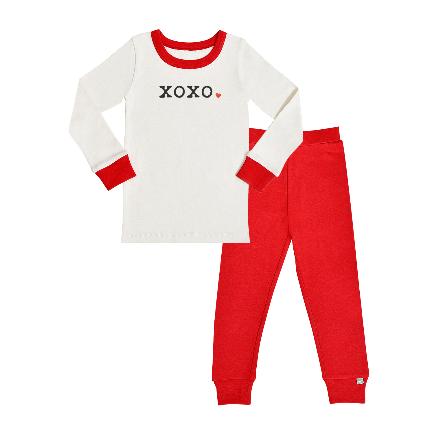 Kid Valentine pajamas | xoxo